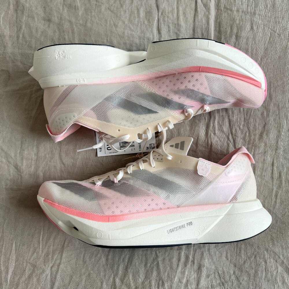 Adidas Adios Pro 3 - NIB NWT Size 9 Pink